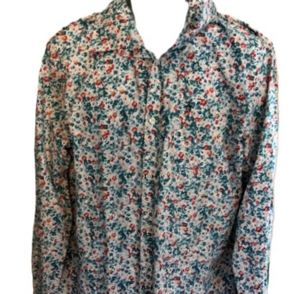 Men's Original Penquin by Munsingwear L/S Floral Button Down Shirt Size XXL Tall - Picture 1 of 6